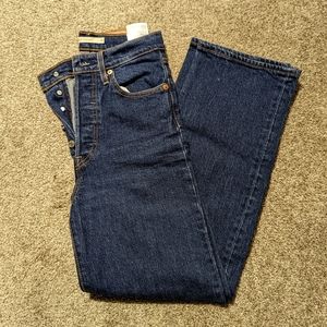 Levi's Ribcage Straight Ankle Jeans